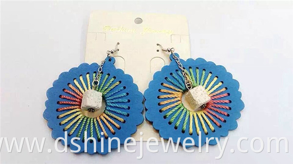 Butterfly Woven Thread Earring